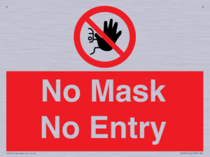 No Mask No Entry